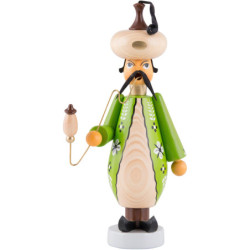 Räuchermännchen Orientale grün - 23 cm