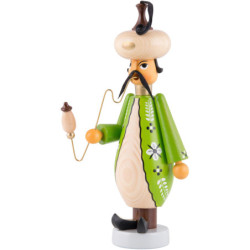 Räuchermännchen Orientale grün - 23 cm