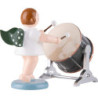 Angel with Big Orchestra Drum - 6,5 cm / 2.6 inch