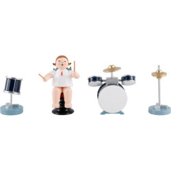 Angel with Drums - 6,5 cm / 2.6 inch