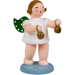 Engel mit Kastagnetten - 6,5 cm