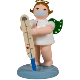 Angel with Halo and Medical Thermometer - 6,5 cm / 2.6 inch