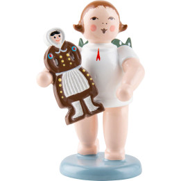 Angel with Gingerbread Woman - 6,5 cm / 2.6 inch