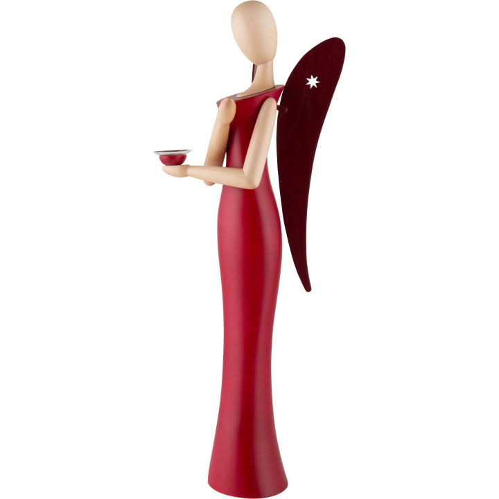 Sternkopf Engel "Red Ruby" - 50 cm
