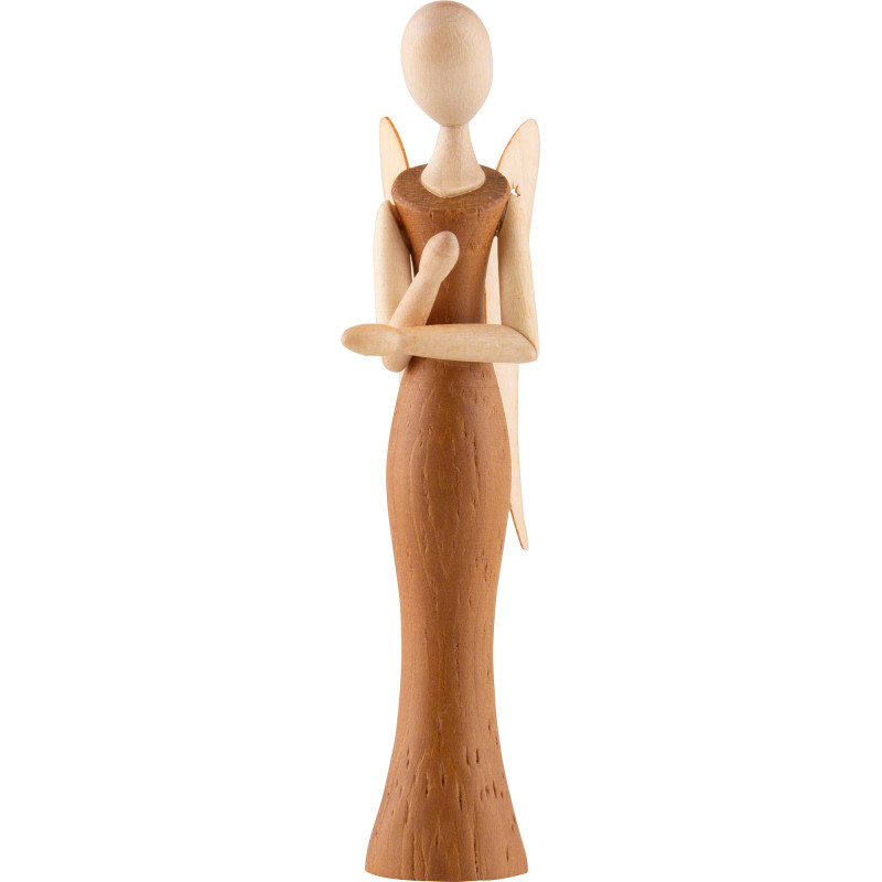 Sternkopf Engel aus Robinie - 8,0 cm