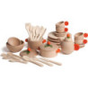 Cooking And Tableware Set Natural - 21,4 cm / 8.4 inch