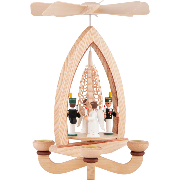 1-stöckige Pyramide Engel & Bergmann - farbig - 28 cm