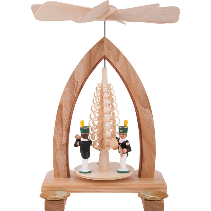 1-Tier Pyramid - Miners - Colored - 26 cm / 10.2 inch