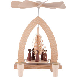 1-stöckige Pyramide Kurrende - natur - 26 cm