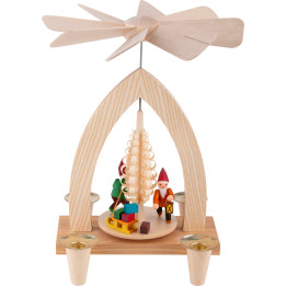 1-Tier Pyramid - Gnome - Colored - 26 cm / 10.2 inch