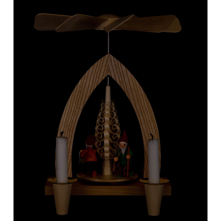 1-Tier Pyramid - Gnome - Colored - 26 cm / 10.2 inch