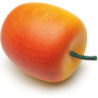 Apple, Yellow/Red - 4,2 cm / 1.7 inch
