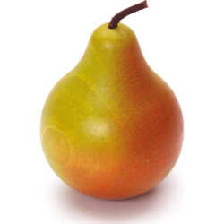 Pear, Green/Red - 4,2 cm / 1.7 inch