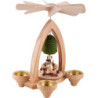 1-Tier Pyramid - Playground - Natural - 26 cm / 10.2 inch