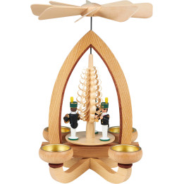 1-Tier Pyramid - Miners - Colored - 28 cm / 11 inch