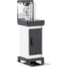Smoking Stove - The Classic White/Black - 19 cm / 7.5 inch