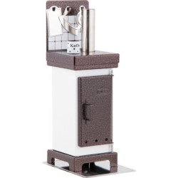 Smoking Stove - The Classic White/Copper - 19 cm / 7.5 inch