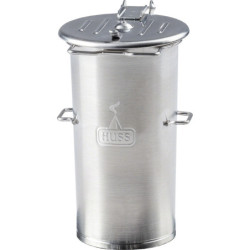 Aschtonne Edelstahl - 9 cm