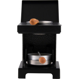Stool Cooker 'The Lil' One' Silver-Black - 9 cm / 3.5 inch