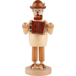 Smoker - Accordionist - 25 cm / 9.8 inch