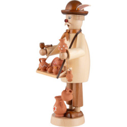 Räuchermännchen Keramikhändler - 25 cm