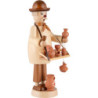 Räuchermännchen Keramikhändler - 25 cm