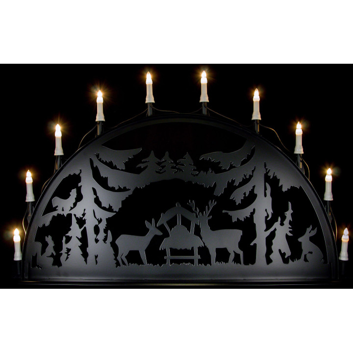 Candle Arch for Outside - Feeding Ground - 100x50 cm / 40x20 inch