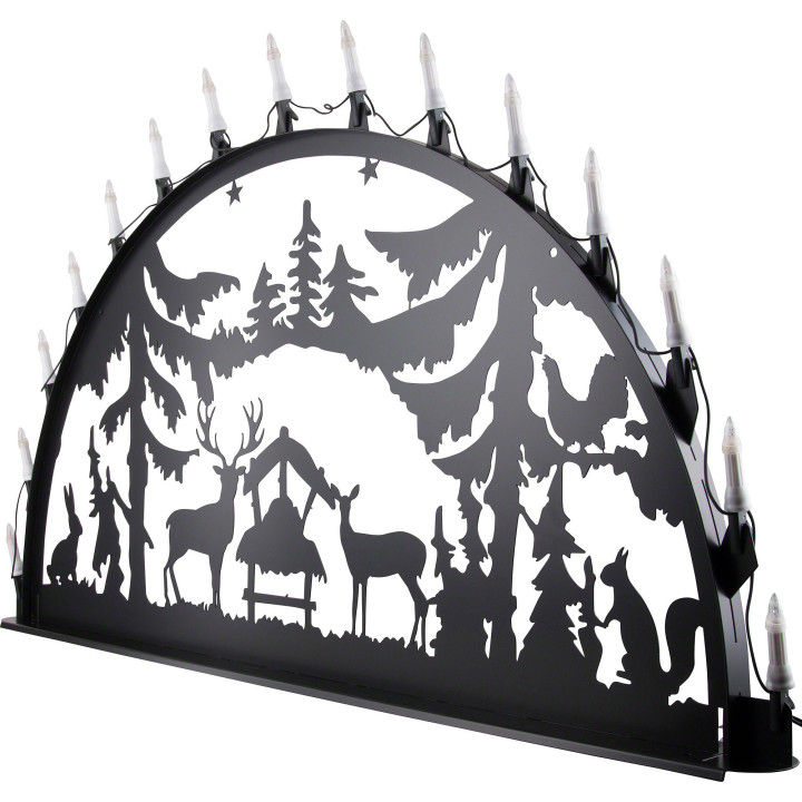 Candle Arch for Outside - Feeding Ground - 150x75 cm / 60x30 inch