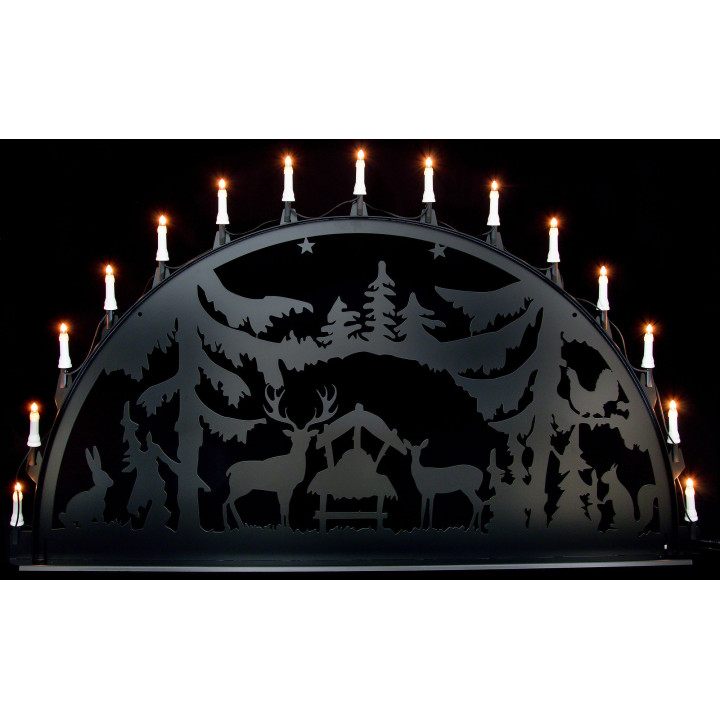 Candle Arch for Outside - Feeding Ground - 150x75 cm / 60x30 inch