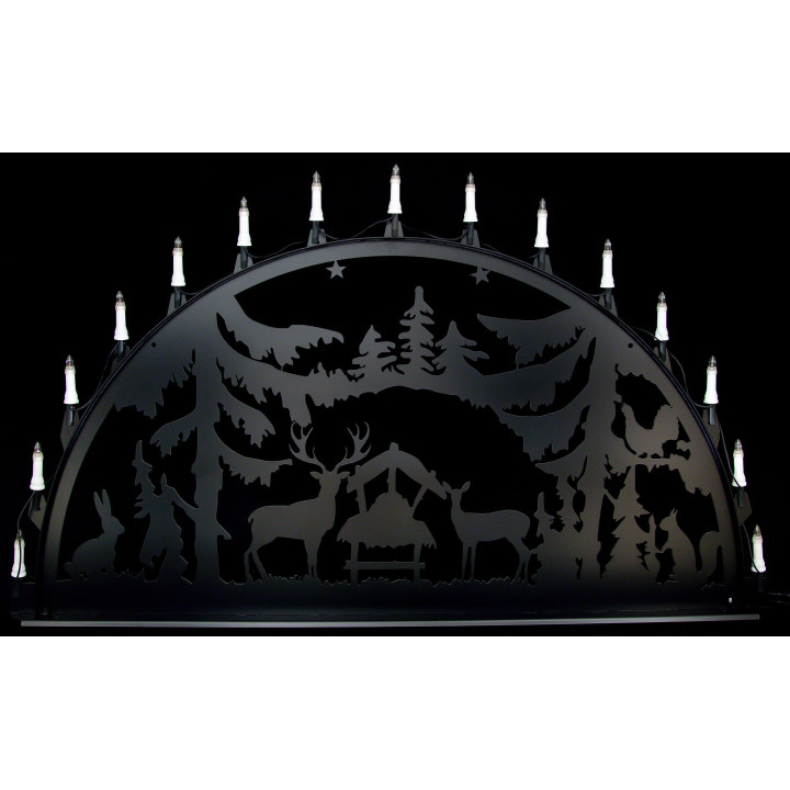 Candle Arch for Outside - Feeding Ground - 150x75 cm / 60x30 inch
