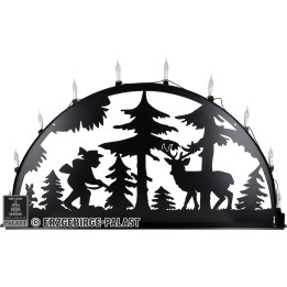 Schwibbogen für Außen Jäger - 300x150 cm
