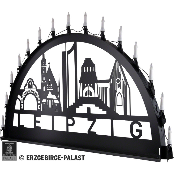 Schwibbogen für Außen Leipzig - 200x100 cm
