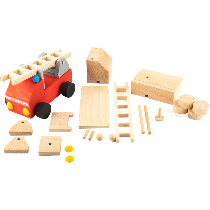 Handicraft Set - Fire Truck - 9,5 cm / 3.7 inch