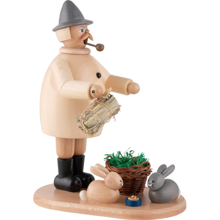 Smoker - Rabbit Breeder Natural Colors - 19 cm / 7.5 inch