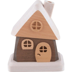 Rauchhaus braun - 15 cm