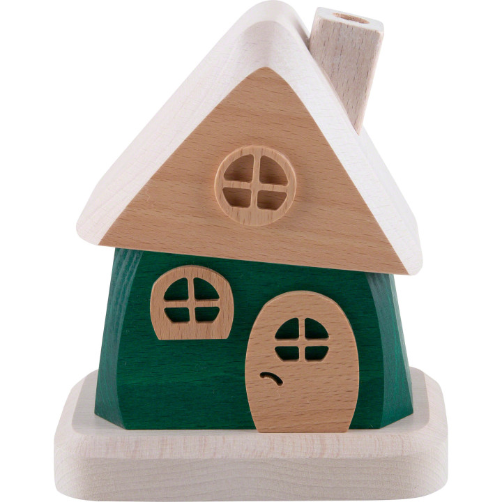 Smoking Hut - Green - 15 cm / 5.9 inch