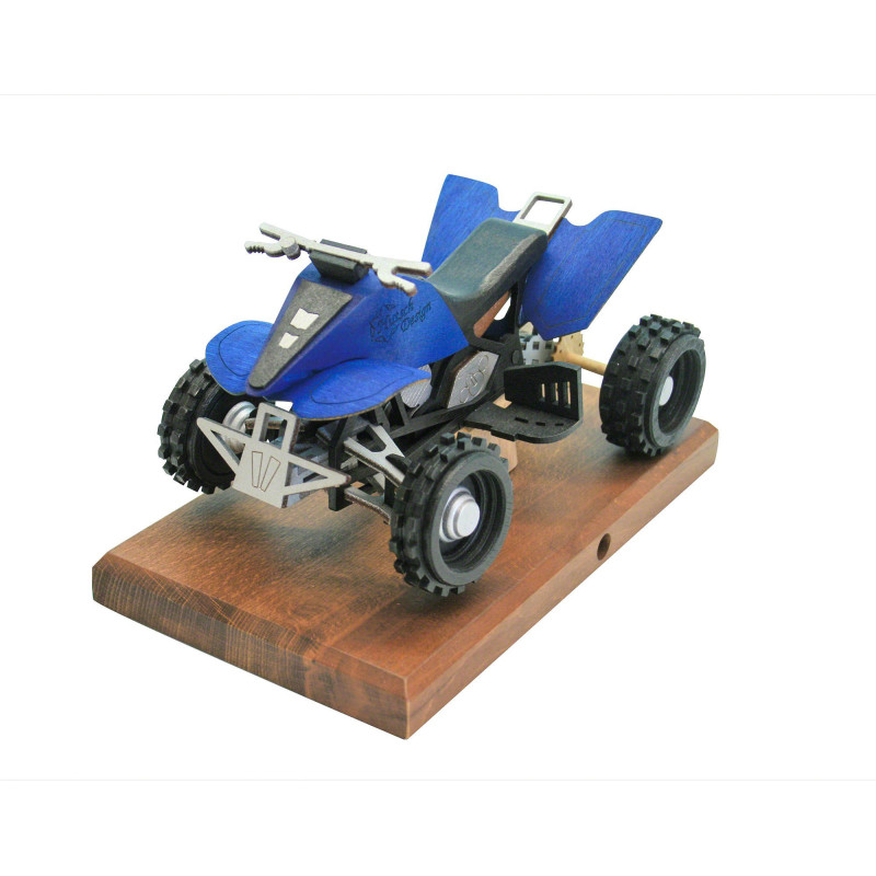 Smoker - Quad Blue 22x13x13 cm / 8x5x5 inch
