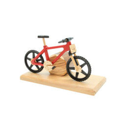 Smoker - Bicycle EBM Red 20x9x14 cm / 9x4x6 inch