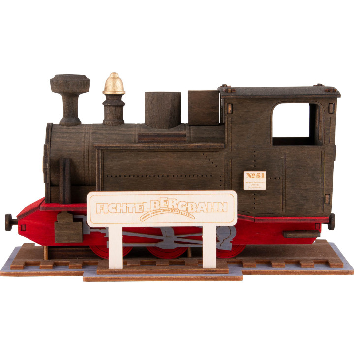 Räucherlok Fichtelbergbahn - 9,5 cm