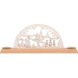 Schwibbogen Weihnachtsmotiv - 29x8 cm