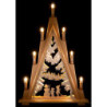 Light Triangle - Winter Children - 49x71 cm / 19.3x28 inch