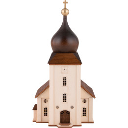 Lighted House - Mountain Church - 23 cm / 9.1 inch