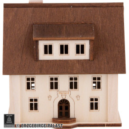Lighted House - Rectory - 9,5 cm / 3.7 inch