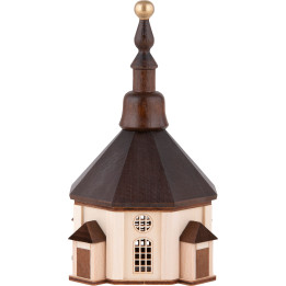 Lighted House - Seiffen Church - small - 14 cm / 5.5 inch