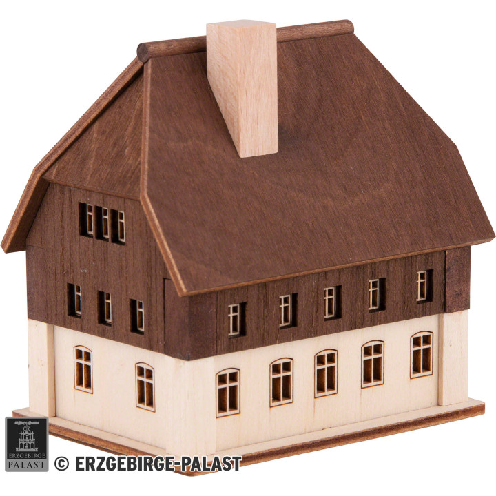 Lighted House - "Spielzeugschachtel" - 9,5 cm / 3.7 inch