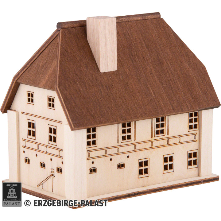 Lighted House - Farmhouse - 9,5 cm / 3.7 inch