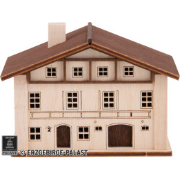 Lighted House - Mountain Farm - 8,5 cm / 3.3 inch
