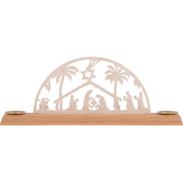 Candle Arch - Nativity - 29x8 cm / 11.4x3.1 inch