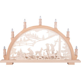Candle Arch - Wildlife Feeding - 66x44 cm / 26x17.3 inch