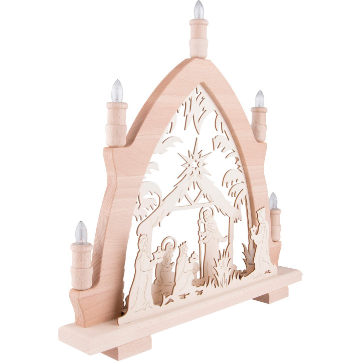 Candle Arch - Nativity - 41x42 cm / 16.1x16.5 inch